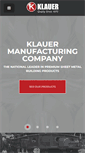 Mobile Screenshot of klauer.com